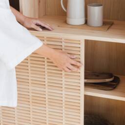 Solid Wood Sideboard, Handmade Furniture - Formentera - thumbnail 3