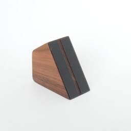 Penwell Craftsman Mini Deluxe - Walnut/Copper The Pen Cap Holder For Capped Fountain Pens & Rollerballs - thumbnail 2