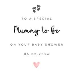 Personalised Baby Shower Candle Gift Hamper Card Cards Gifts Print B - thumbnail 4