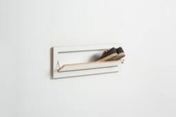 Fl??pps Shoe Rack 60x27-1 - White - thumbnail 1