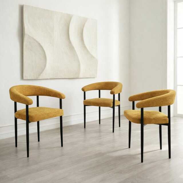Dining Chair Stella With Metal Legs - image 1
