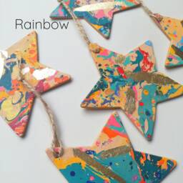 Personalised Christmas Star/Tree Decoration Metallic Silver Gold Colourful Ornament /Fun - thumbnail 3