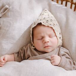 Natural Linen Bedding For Baby Toddler Children, Pure Duvet Cover & Pillowcase Crib - thumbnail 2