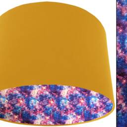 Handmade Space Lampshade Galaxy Star Light, Kids Bedroom Decor - thumbnail 2