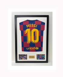 Diy Football Shirt Frame Adult Jersey Display Case With Photo & Text Plaque - thumbnail 1
