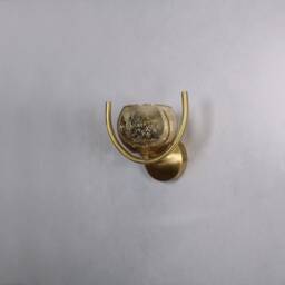 Brass Wall Lighting - Globe Amber Lamp Vanity Light Fixture, Sconce, Lamp, , Small - thumbnail 3