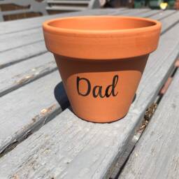 Dad Plant Pot, Christmas Present, Fathers Day Gift, Garden Unique Present For - thumbnail 3