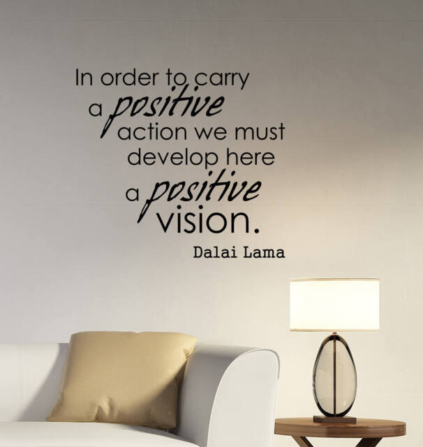 Dalai Lama Quote Wall Decal Positive Inspiration Sticker Vinyl Lettering Buddhist Saying Art Decorations Home Yoga Meditation Room Decor Lq1 - image 1