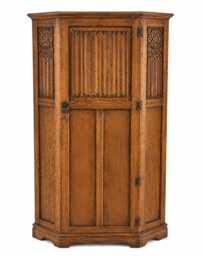 Old Charm Solid Oak Vintage Wardrobe Painted Options