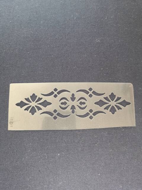 Border Stencil, Flexible, Reusable, 125Micron, Wall Decor, Home Decor, Furniture Painting, Card Making, Craft Stencil From Bitofeverythingbyb