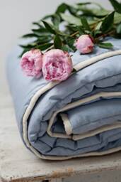 Wool Duvet, Summer Warmth 140x200 cm, Blue - Us Duty Paid - thumbnail 1