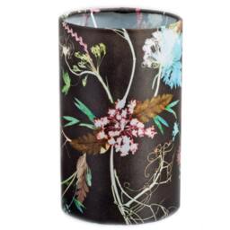 Edwardian Bloom Floral Lampshade, Light Shade For Ceiling, Pendant Hanging Lamp Table Lamp, Chocolate Tone Brown - thumbnail 4