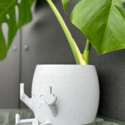 Funny 3D Printed Plant Pot Cheeky Indoor Planter - Gag Gift - thumbnail 3