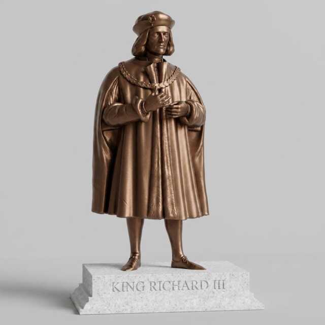 King Richard Iii Statue - Last Plantagenet Monarch Historical Collectible - image 1