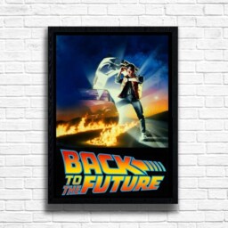Back To The Future Movie Poster 80S Retro Film Art - A3 A4 A5 - thumbnail 2