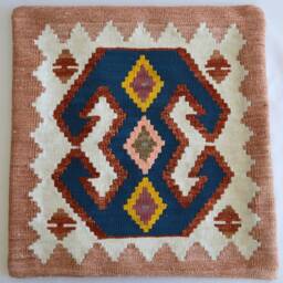 New Silk Pillow Kilim Cushion Cover -Turkish Pillow Sham - Rug Organic Case Burlap Throw 16 - thumbnail 3