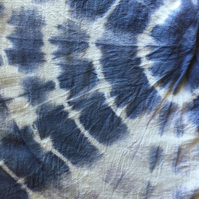 Hand Dyed Bullseye Tapestry Bohemian Ombre Wall Decor - image 1
