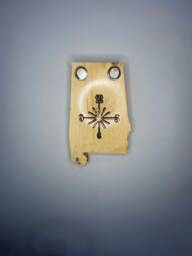 Alabama State Quarter Clock With Inlaid Quarters. Fully Customizable - thumbnail 1