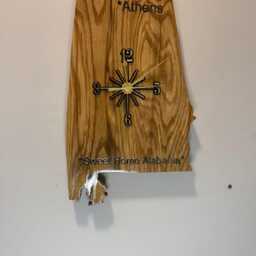 Alabama State Quarter Clock With Inlaid Quarters. Fully Customizable - thumbnail 2