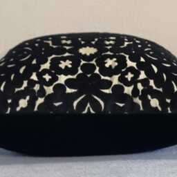Christian Lacroix For Designers Guild Paseo Doble Jais Fabric Velvet Cushion Cover 55x55 cm - thumbnail 2