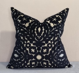 Christian Lacroix For Designers Guild Paseo Doble Jais Fabric Velvet Cushion Cover 55x55 cm - thumbnail 1