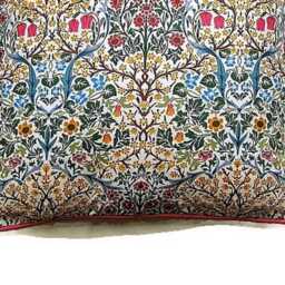 William Morris Blackthorn Minor Cushion Cover Arts & Crafts Pillow, 18x18 - thumbnail 2