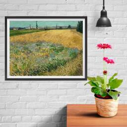 Vincent Van Gogh Art Reproduction Posters - Poster Printing Wall Print For Home Office Decor Wheatfield - thumbnail 2