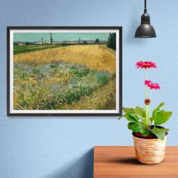 Vincent Van Gogh Art Reproduction Posters - Poster Printing Wall Print For Home Office Decor Wheatfield - thumbnail 3