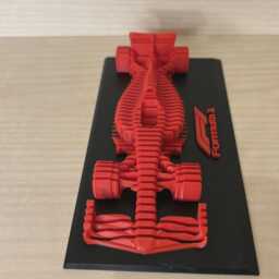 Layered F1 Car Model 2025 - 3D Printed Formula 1 Racing Decor - thumbnail 3
