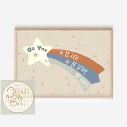 Muted & Neutral Boys Prints. Perfect For A Playroom, Nursery Or Bedroom - Unframed - thumbnail 3