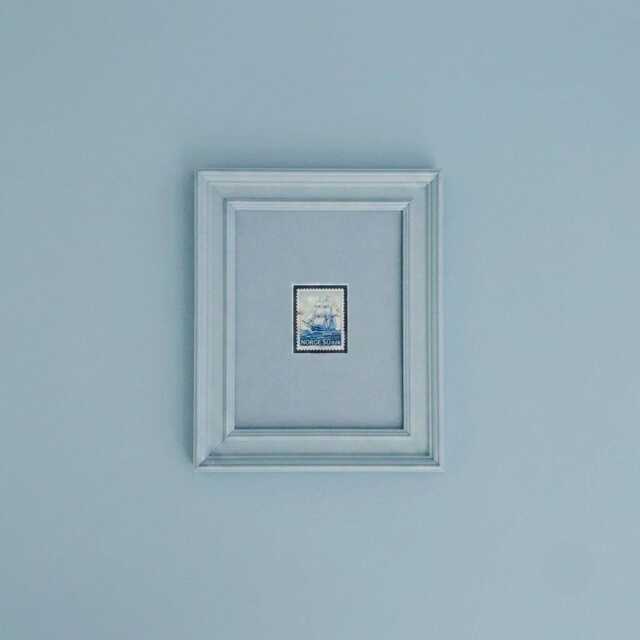 A4 Monochromatic Hand-Painted Vintage Style Picture Frame Custom Sizes 2x3 3x5 4x6 5x7 - image 1