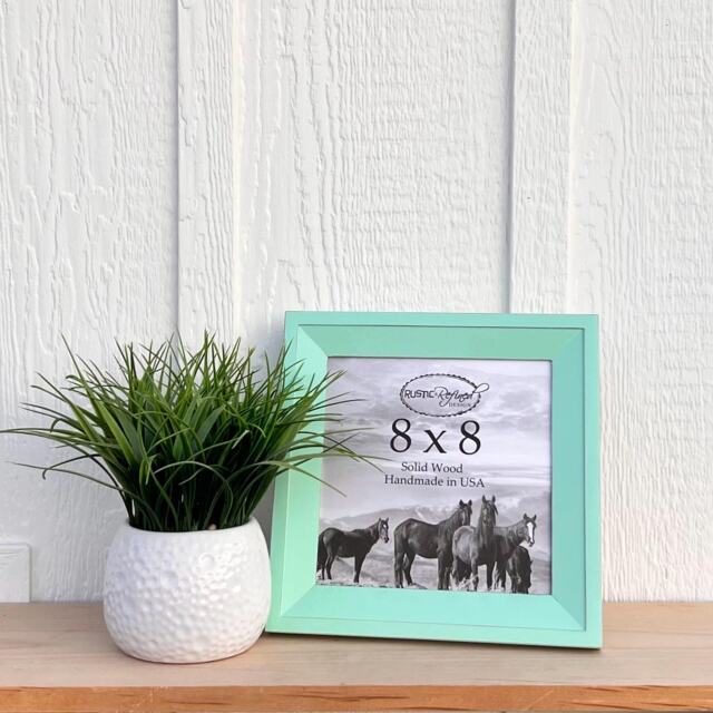 8x8 Haven Collection - Solid Wood Photo Frame Modern Farmhouse Decor - image 1