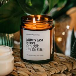 Mum's Last Nerve Candle Mothers Day Gift From Daughter Funny For Mum