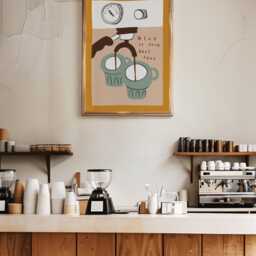Give It Your Best Shot Espresso Print, Coffee Kitchen Wall Decor, Aesthetic Gallery Wall, Home Inspo, Unframed - thumbnail 3