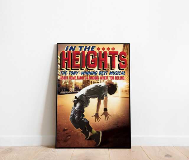 In The Heights Musical Theatre Print Poster