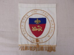 Small Gonfalon, Hanging Flag, Banner, Fabric Wall Hanging, Re-Enactment Standard
