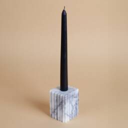 Natural Marble Candlestick Holder Rectangle Stone Candle Holder - 3.1 - thumbnail 2