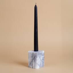 Natural Marble Candlestick Holder Rectangle Stone Candle Holder - 3.1