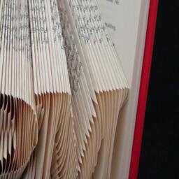 3 Letter Names Words Initials Friendship Folded-Book Art Sculpture - thumbnail 4
