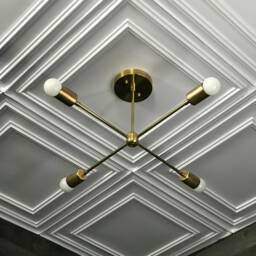 Ardor Modern 4 Light Sputnik Mid Century Industrial Chandelier - thumbnail 3
