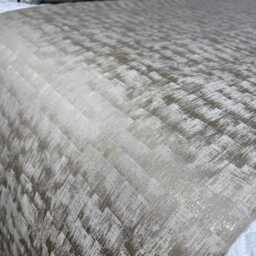 Taupe Gold Quilted Bed Runner Textured Luxury Scarf For Double - King/Neoma By Ashley Wilde - thumbnail 4