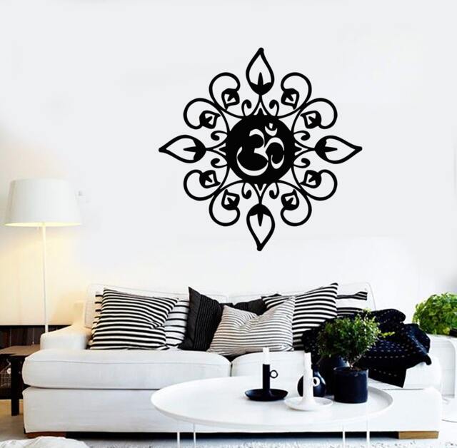 Wall Art Mural Mandala Om Yoga Buddha Meditation Decor 2365Di - image 1