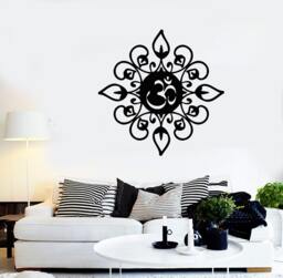 Wall Art Mural Mandala Om Yoga Buddha Meditation Decor 2365Di - thumbnail 1