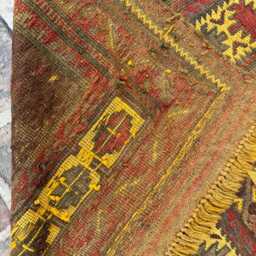 6x8 Handwoven Afghan Wool Kilim Rug - Boho Tribal Geometric Flatweave Carpet -Perfect Accent Area For Living Room, Bedroom, Office Decor - thumbnail 4
