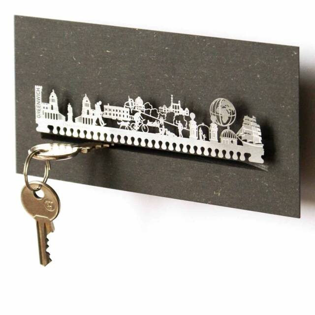 Greenwich Skyline Key Rack - London Souvenir, Gift Boxed - image 1
