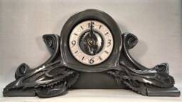 Victorian Style Mantle Clock, With Stretched Workings