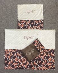 Football Nap Mat Cover, Blanket, Pillow & Case - thumbnail 1