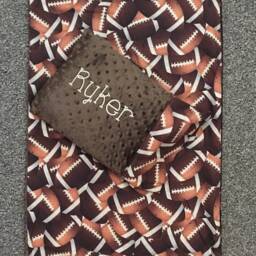 Football Nap Mat Cover, Blanket, Pillow & Case - thumbnail 3