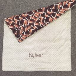 Football Nap Mat Cover, Blanket, Pillow & Case - thumbnail 4