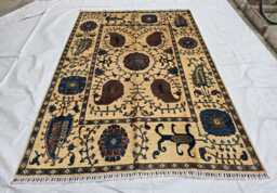 6??8 Ft Modern Handwoven Carpet, Rug For Living Room - thumbnail 1